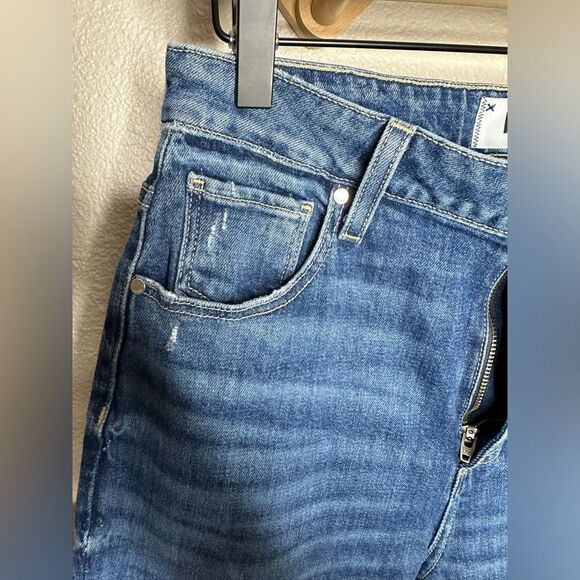 EUC PAIGE Sarah High Rise Slim Jeans - Briony Destructed - Picture 10 of 13